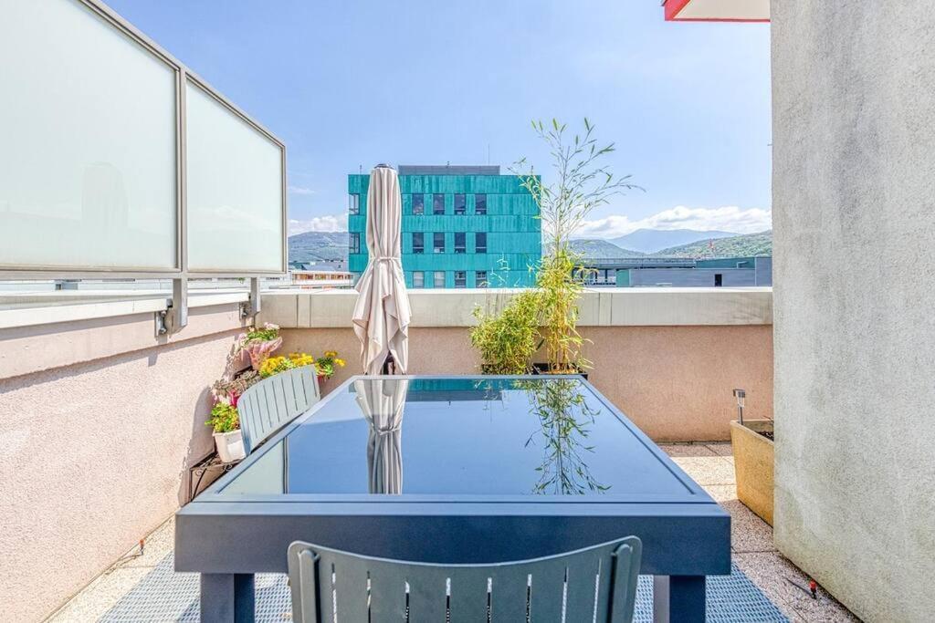 Апартаменты Standing, Balcon Avec Vue, Clim, Tt Equipe Confort Эшироль Экстерьер фото